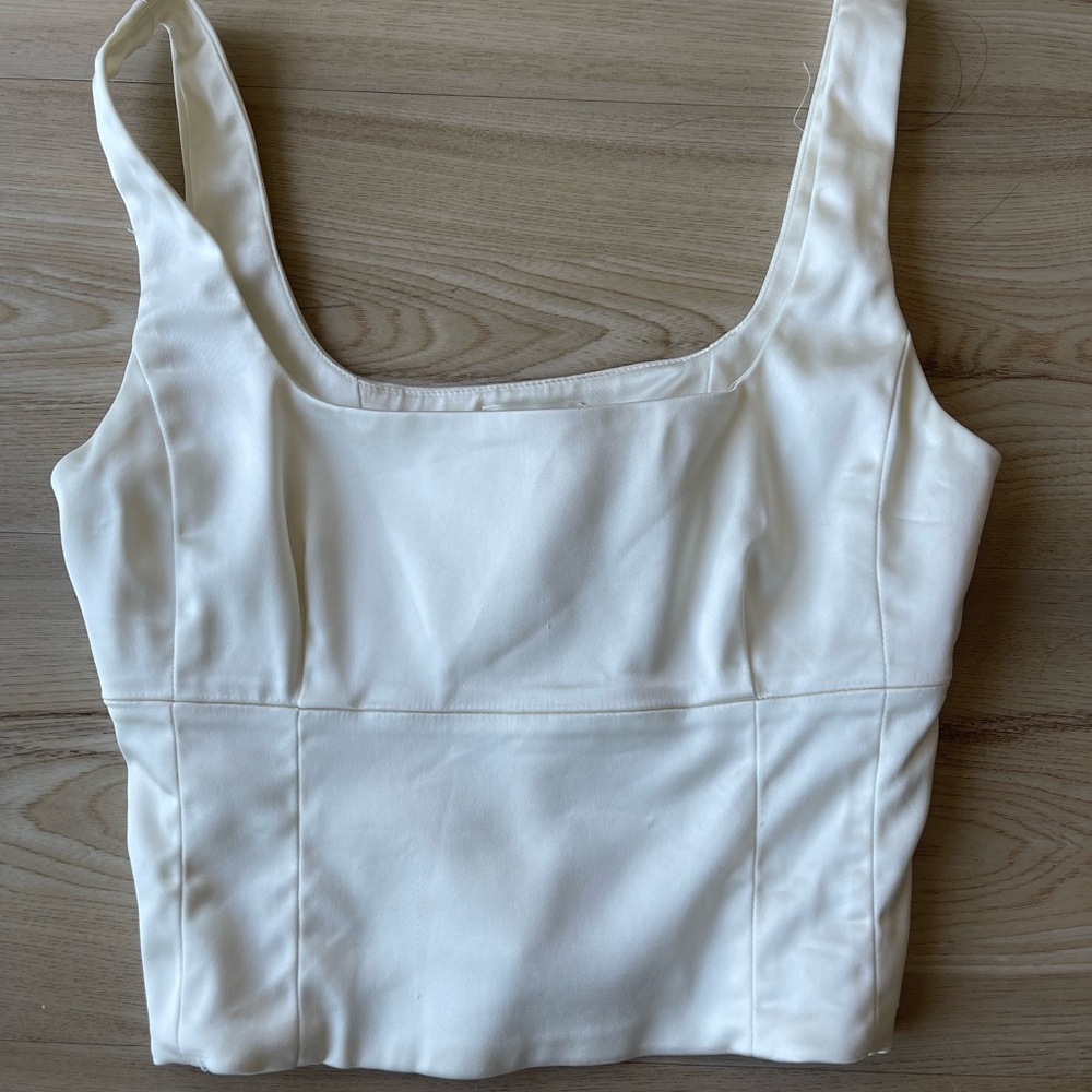 Aritzia Cream Tank Top
